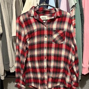 Field & Stream Red & Grey Flannel